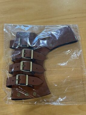 Retro Cosplay Scabbard Medieval Faux Leather Warrior Waist Sheath Sword Holder.